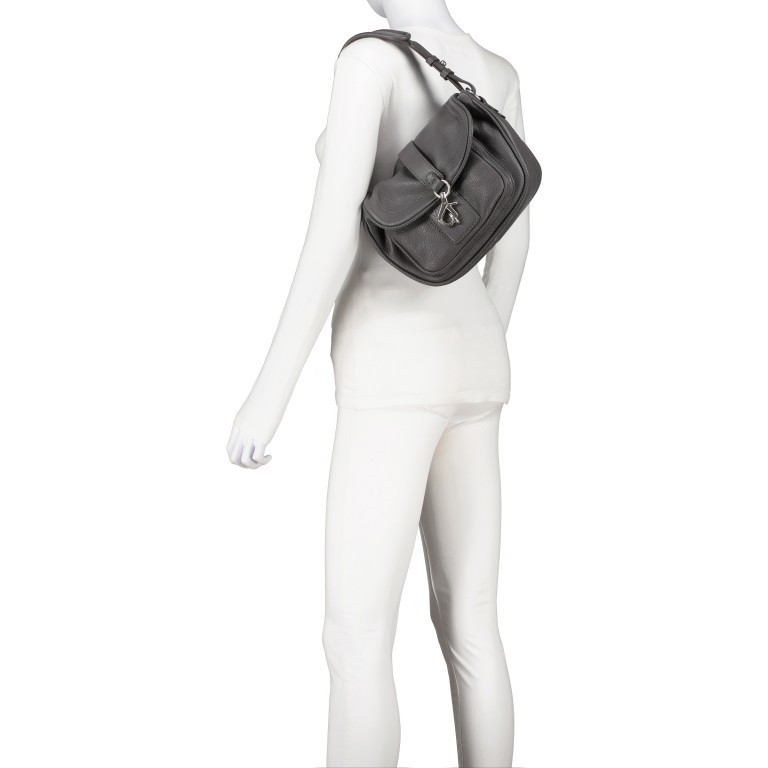 Satteltasche Dalia Star Beige, Farbe: beige, Marke: Abro, EAN: 4067278418636, Abmessungen in cm: 24x17.5x13, Bild 5 von 8
