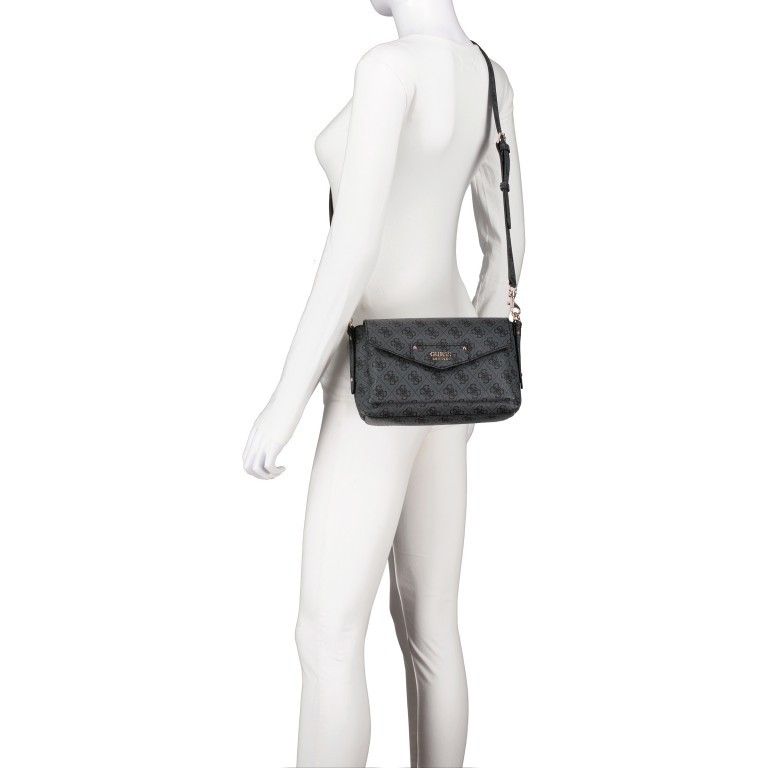 Umhängetasche Eco Brenton 4G-Logo, Marke: Guess, Abmessungen in cm: 23.5x16x11, Bild 7 von 8