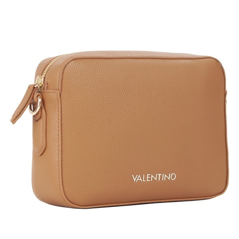 Umhängetasche Brixton, Farbe: schwarz, cognac, beige, Marke: Valentino Bags, Abmessungen in cm: 23.5x17x6.5, Bild 2 von 7