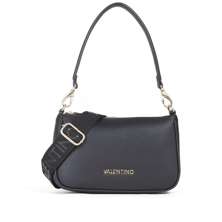 Umhängetasche Never Relove Recycle, Farbe: schwarz, beige, Marke: Valentino Bags, Abmessungen in cm: 25.5x16x8.5, Bild 1 von 4