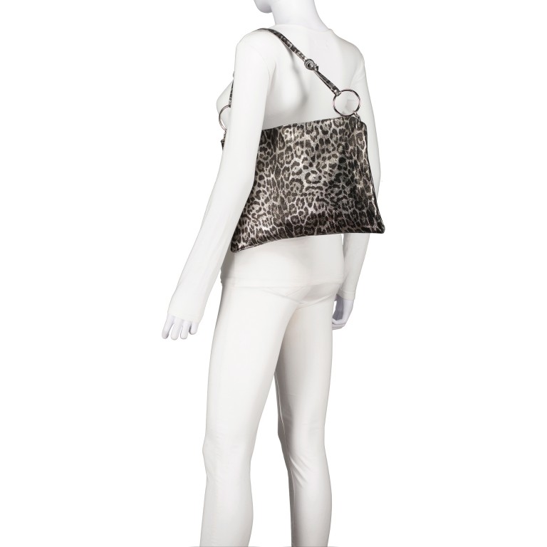 Umhängetasche Leoprint, Marke: Hausfelder Manufaktur, Abmessungen in cm: 35.5x25x1.2, Bild 4 von 7