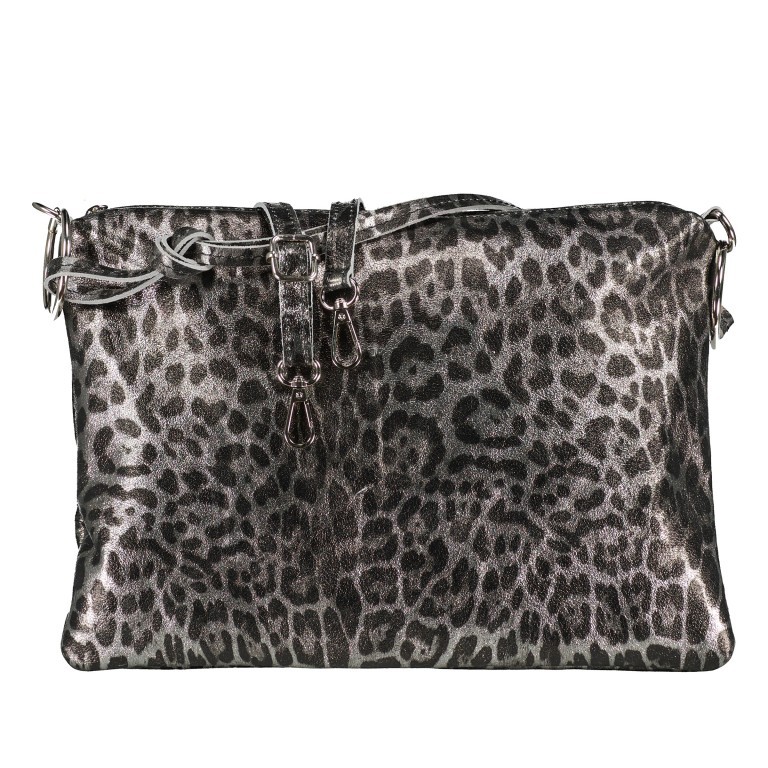 Umhängetasche Leoprint, Marke: Hausfelder Manufaktur, Abmessungen in cm: 35.5x25x1.2, Bild 1 von 7