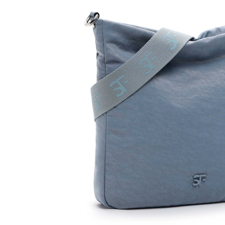 Umhängetasche Abby 14621, Farbe: blau/petrol, beige, Marke: Suri Frey, Abmessungen in cm: 26x25x6, Bild 7 von 7