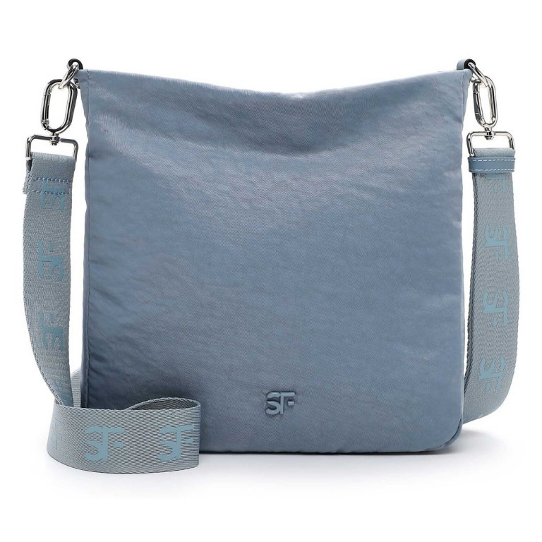 Umhängetasche Abby 14621, Farbe: blau/petrol, beige, Marke: Suri Frey, Abmessungen in cm: 26x25x6, Bild 1 von 7