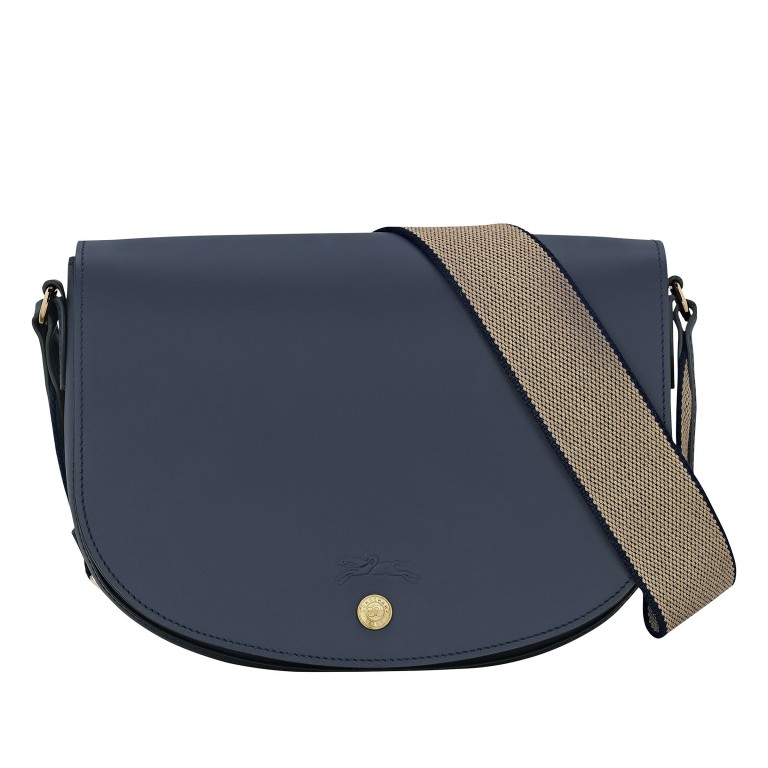 Umhängetasche Epure M, Farbe: blau/petrol, cognac, taupe/khaki, gelb, Marke: Longchamp, Abmessungen in cm: 25x19x6, Bild 1 von 3