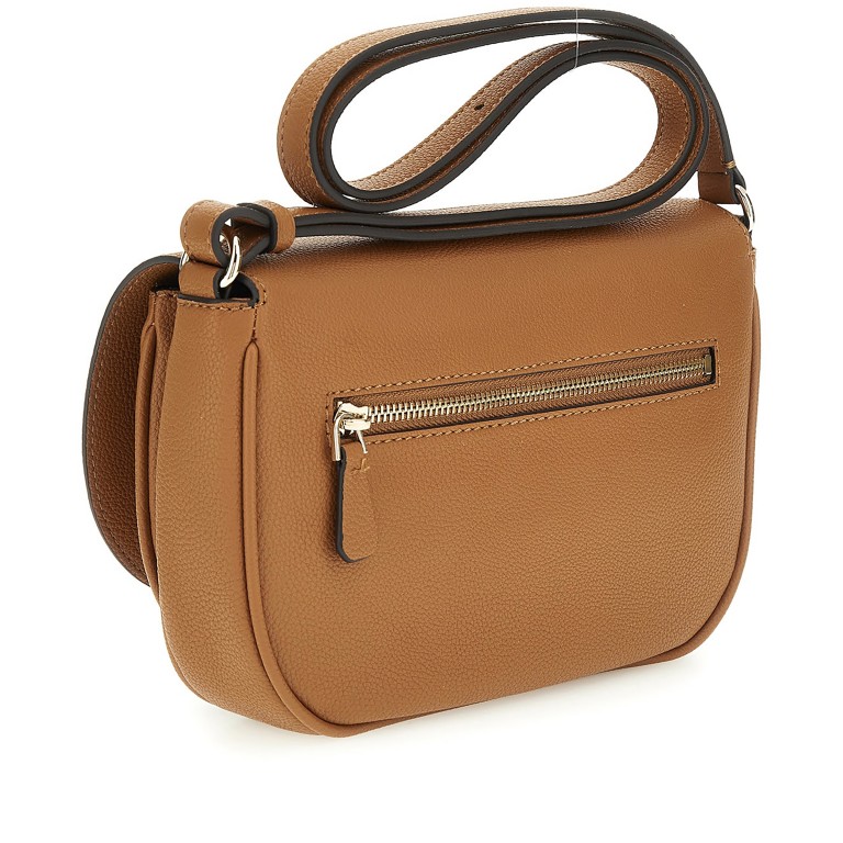 Umhängetasche Calebra, Farbe: schwarz, cognac, Marke: Guess, Abmessungen in cm: 24x15.5x7.5, Bild 3 von 6