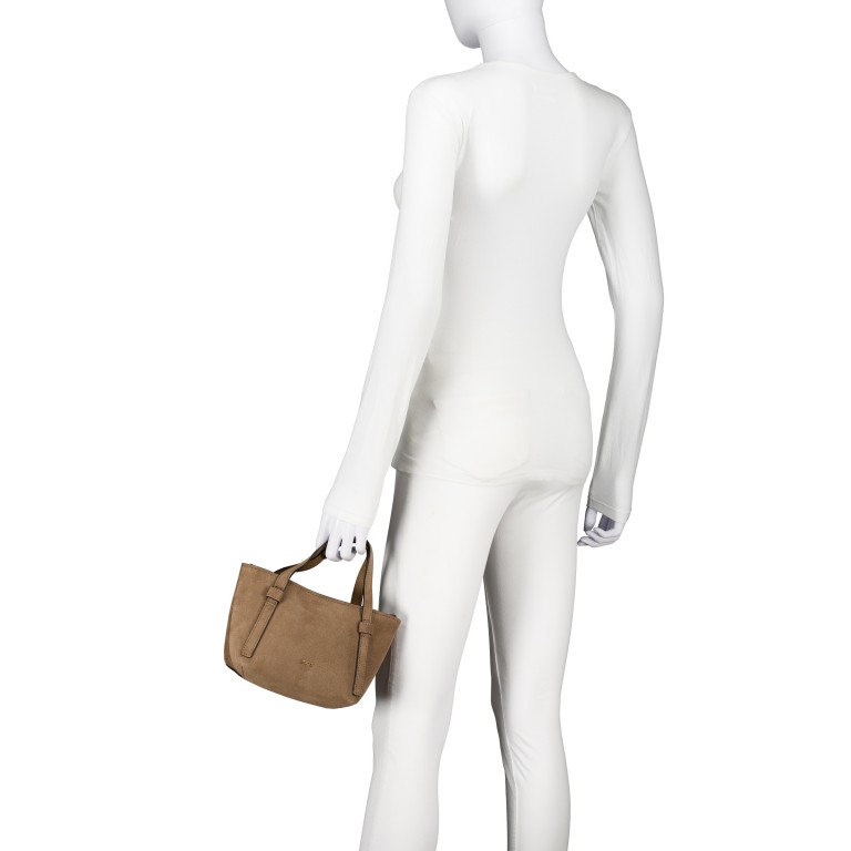 Handtasche Suede Cosmo Mini, Marke: Abro, Abmessungen in cm: 15.5x13x11, Bild 5 von 8