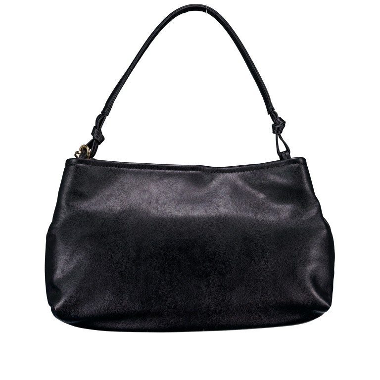 Umhängetasche Winter Relove Recycle, Farbe: schwarz, rot/weinrot, Marke: Valentino Bags, Abmessungen in cm: 38x21x10, Bild 3 von 7