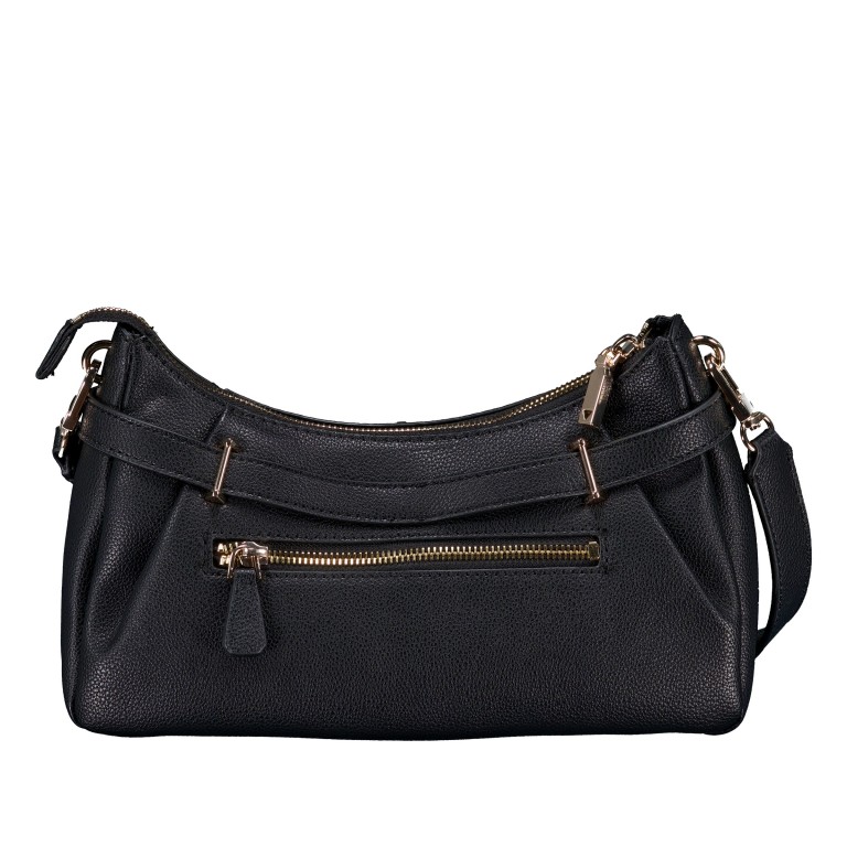 Umhängetasche Yesba Relove Recycle, Farbe: schwarz, taupe/khaki, Marke: Guess, Abmessungen in cm: 27.5x18x9.5, Bild 3 von 5