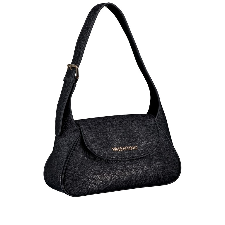 Umhängetasche Daphne Relove Recycle, Farbe: schwarz, beige, Marke: Valentino Bags, Abmessungen in cm: 28x15x8, Bild 2 von 6