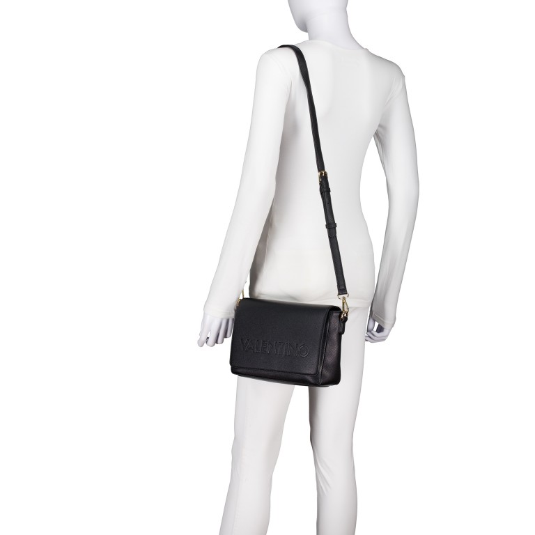 Umhängetasche Foxy Relove Recycle, Farbe: schwarz, beige, Marke: Valentino Bags, Abmessungen in cm: 24x17x9, Bild 4 von 6