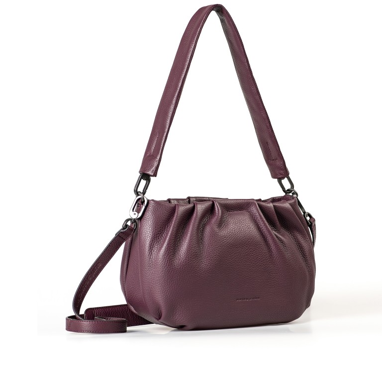 Umhängetasche Philocalists Pearl, Farbe: schwarz, rot/weinrot, beige, Marke: Aunts & Uncles, Abmessungen in cm: 32x18.5x10, Bild 2 von 7