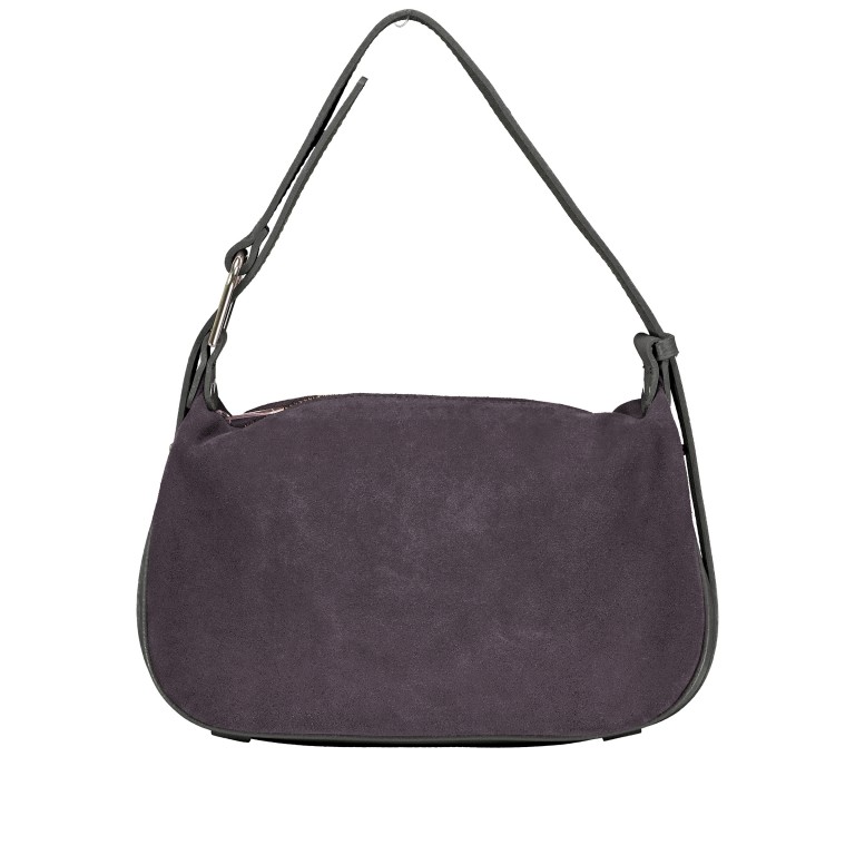 Umhängetasche Velours, Farbe: grau, braun, taupe/khaki, grün/oliv, rot/weinrot, beige, Marke: Hausfelder Manufaktur, Abmessungen in cm: 28x17x9.5, Bild 1 von 7