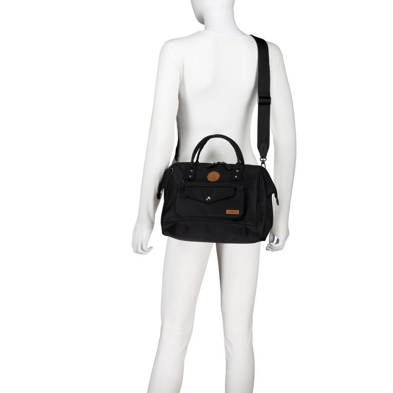 Umhängetasche Crossbody L Nara Dunkelblau, Farbe: blau/petrol, Marke: Cabaia, EAN: 3667022022181, Abmessungen in cm: 30x22x14, Bild 6 von 7