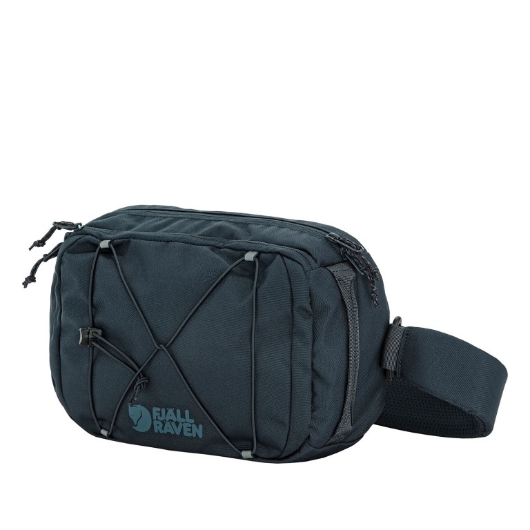 Umhängetasche Skule Sling 6, Farbe: schwarz, blau/petrol, grün/oliv, rosa/pink, Marke: Fjällräven, Abmessungen in cm: 22x35x11.5, Bild 2 von 12