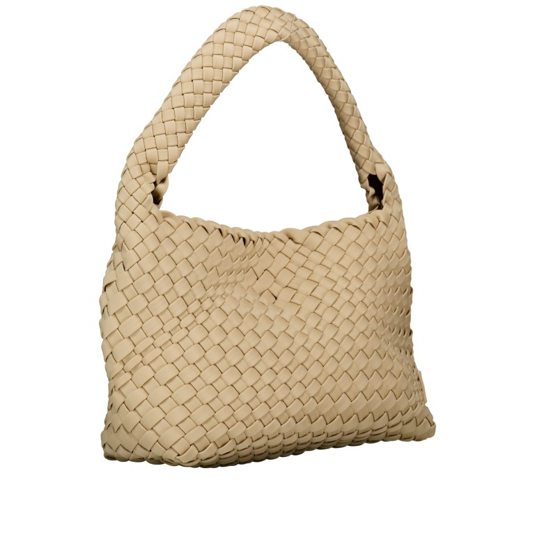 Umhängetasche Ines mit herausnehmbarem Etui, Farbe: schwarz, blau/petrol, beige, Marke: blingberlin, Abmessungen in cm: 24.5x17x9.5, Bild 3 von 9