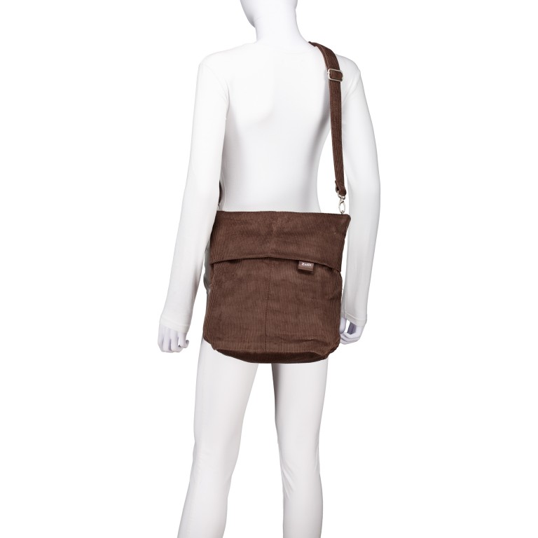 Umhängetasche Mademoiselle M12 Cord Creme, Farbe: beige, Marke: Zwei, EAN: 4250257942172, Abmessungen in cm: 31x32x13, Bild 7 von 7