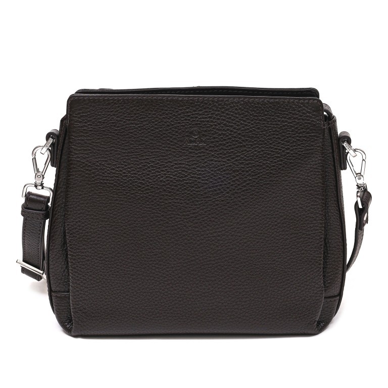 Umhängetasche Cormorano Sia, Farbe: schwarz, grau, blau/petrol, braun, cognac, rot/weinrot, beige, weiß, Marke: Adax, Abmessungen in cm: 23x22x7, Bild 1 von 6