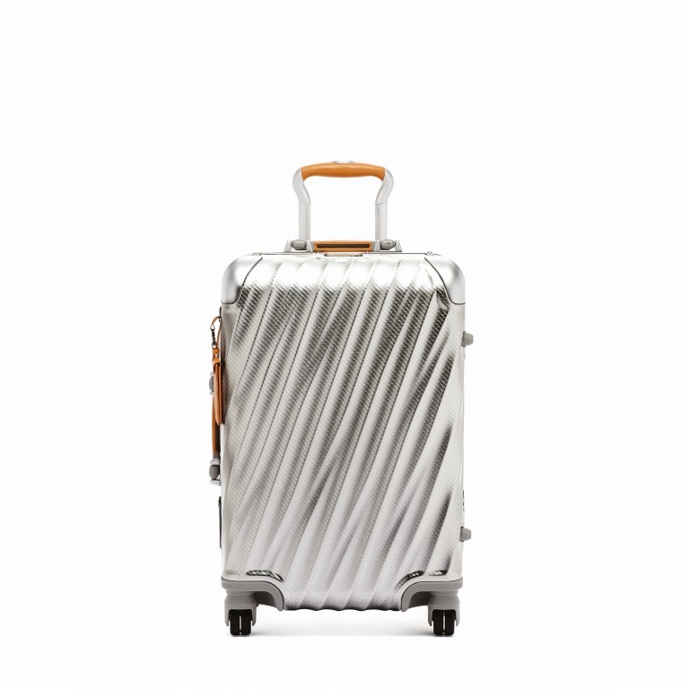 Koffer 19Degree International Carry On 4-Rollen 56 cm Texture Silver, Farbe: grau, Marke: Tumi, EAN: 0742315534688, Abmessungen in cm: 35.5x56x23, Bild 1 von 6