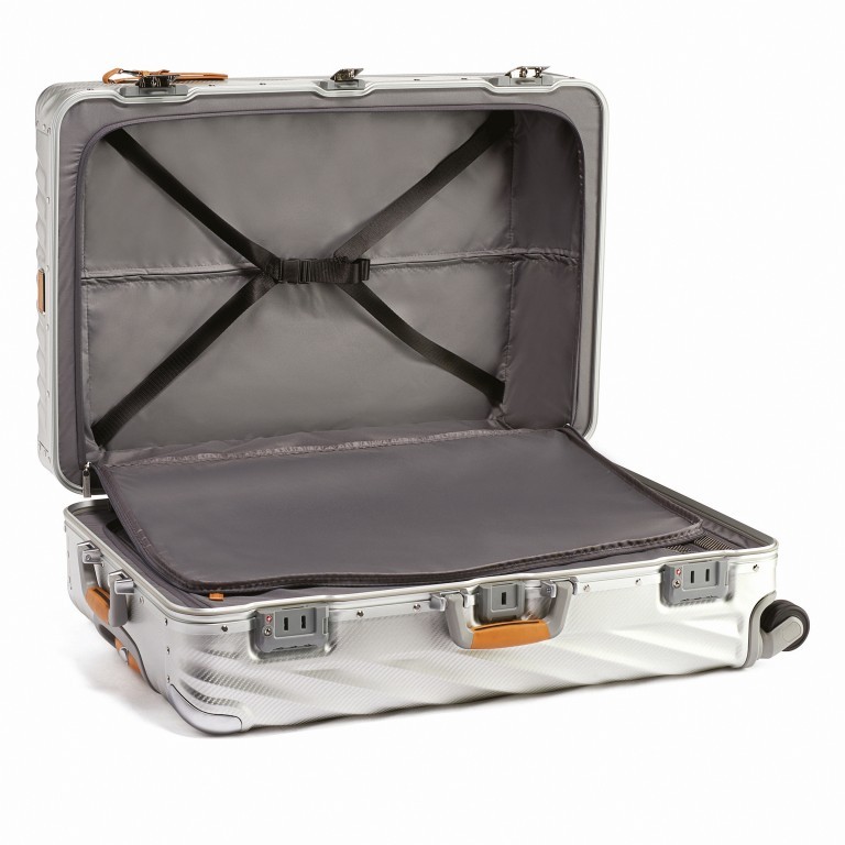 Koffer 19Degree Extended Trip Packing 4-Rollen 77,5 cm Texture Silver, Farbe: grau, Marke: Tumi, EAN: 0742315534701, Abmessungen in cm: 52x77.5x28, Bild 4 von 6