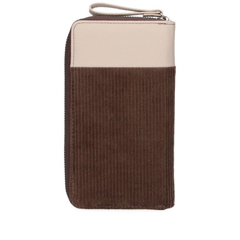 Geldbörse Eva Wallet EV2 Cord Wood, Farbe: braun, Marke: Zwei, EAN: 4250257942349, Abmessungen in cm: 11x20x3, Bild 4 von 6