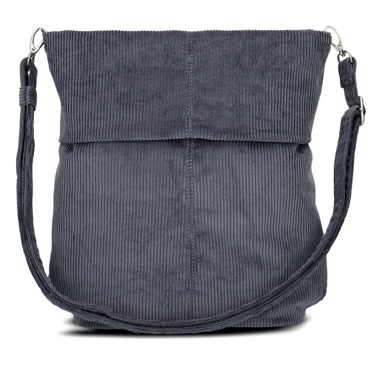 Umhängetasche Mademoiselle M12 Cord Polar, Farbe: blau/petrol, Marke: Zwei, EAN: 4250257940185, Abmessungen in cm: 31x32x13, Bild 3 von 8