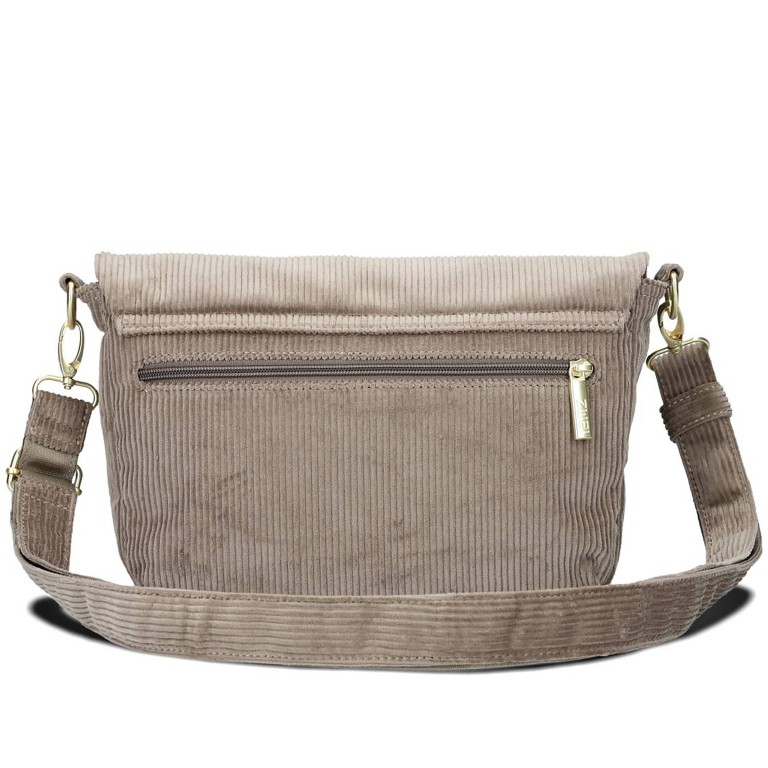 Umhängetasche Mademoiselle M60 Cord Mocca, Farbe: taupe/khaki, Marke: Zwei, EAN: 4250257940239, Abmessungen in cm: 33x19x10, Bild 3 von 7