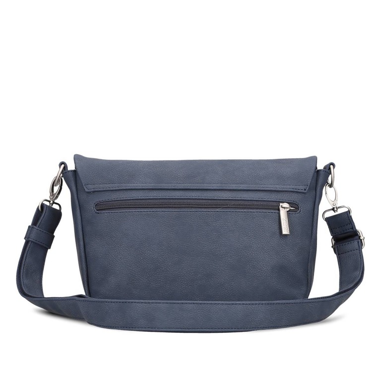 Umhängetasche Mademoiselle M60 Nubuk Blue, Farbe: blau/petrol, Marke: Zwei, EAN: 4250257935136, Abmessungen in cm: 33x19x10, Bild 3 von 8