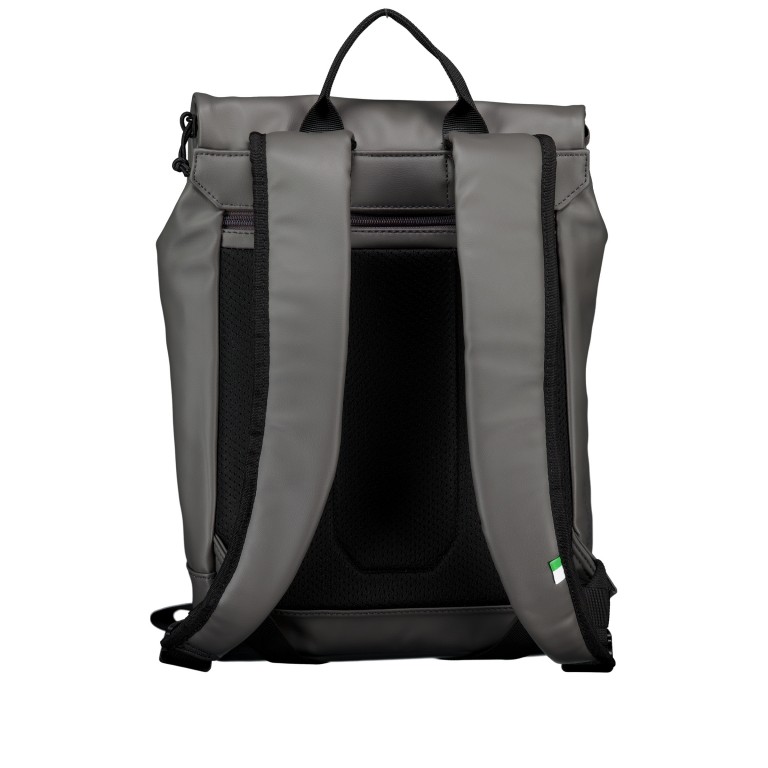 Rucksack CAR130 mit Laptopfach 13 Zoll Stone, Farbe: grau, Marke: Zwei, EAN: 4250257929722, Abmessungen in cm: 26x37x15, Bild 3 von 5