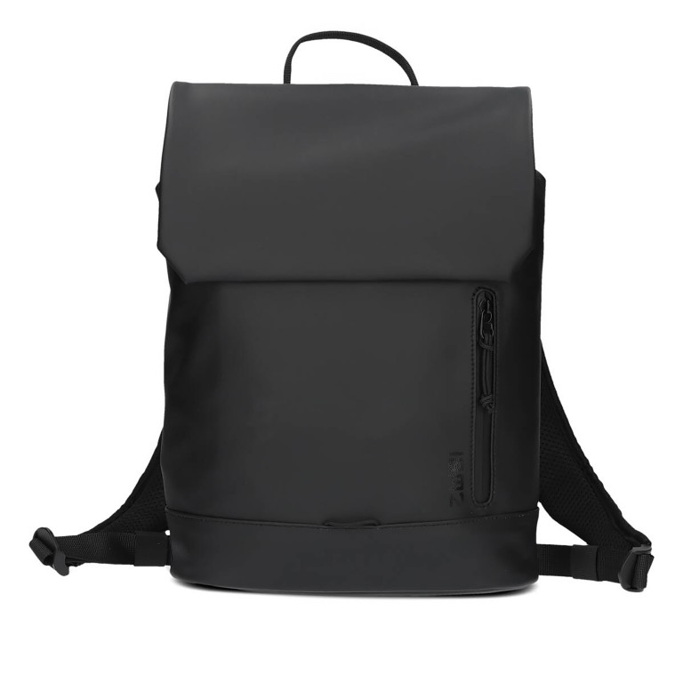 Rucksack CAR130 mit Laptopfach 13 Zoll Black, Farbe: schwarz, Marke: Zwei, EAN: 4250257929739, Abmessungen in cm: 26x37x15, Bild 1 von 5