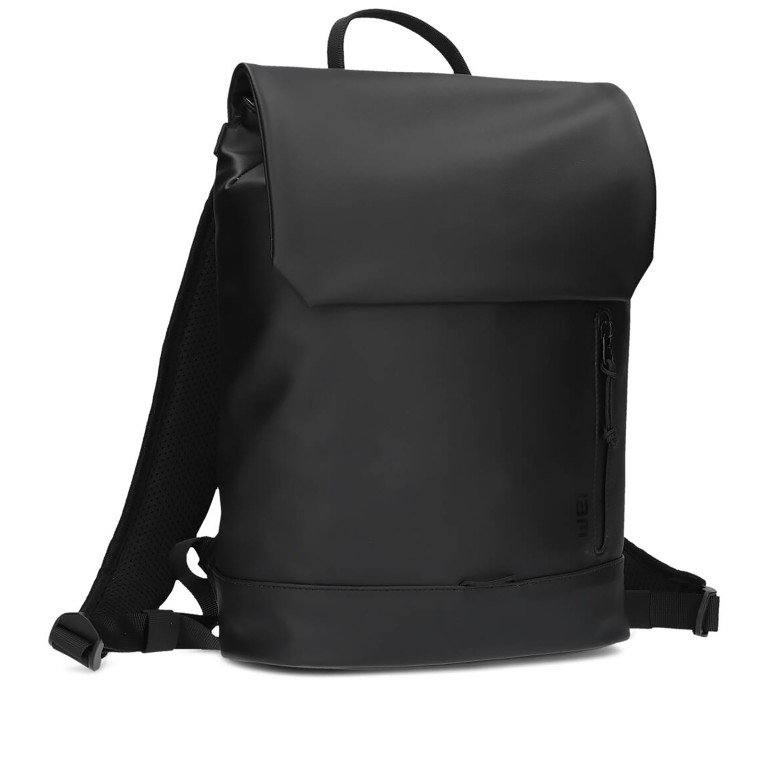 Rucksack CAR130 mit Laptopfach 13 Zoll Black, Farbe: schwarz, Marke: Zwei, EAN: 4250257929739, Abmessungen in cm: 26x37x15, Bild 2 von 5