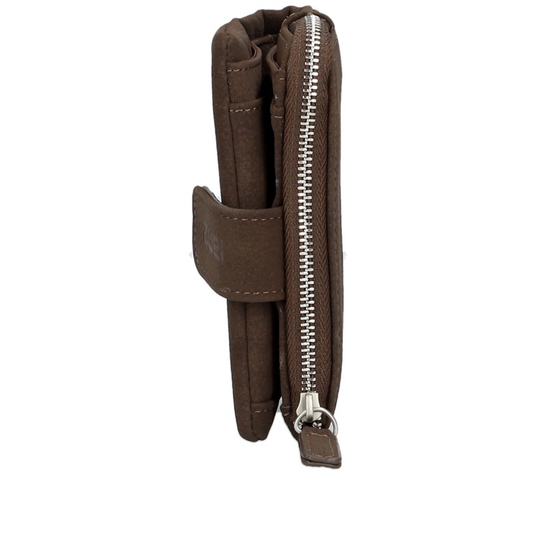 Geldbörse Mademoiselle Wallet MW5 Nubuk Espresso, Farbe: braun, Marke: Zwei, EAN: 4250257942158, Abmessungen in cm: 10x13x3, Bild 5 von 6