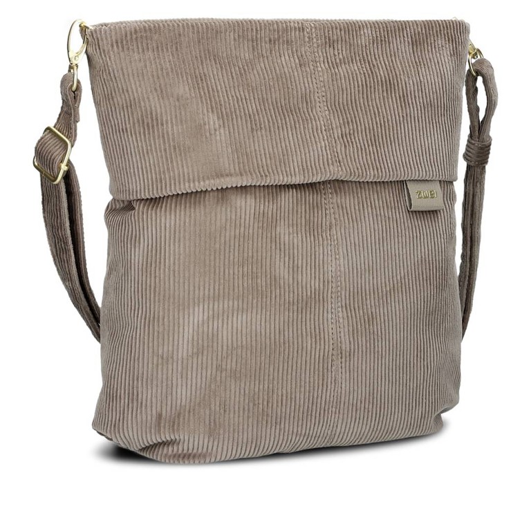 Umhängetasche Mademoiselle M12 Cord Mocca, Farbe: taupe/khaki, Marke: Zwei, EAN: 4250257940178, Abmessungen in cm: 31x32x13, Bild 2 von 8