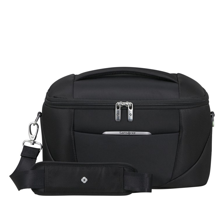 Kosmetikkoffer Re-Lite Beauty Case Black, Farbe: schwarz, Marke: Samsonite, EAN: 5400520325037, Abmessungen in cm: 35x23x21, Bild 1 von 16