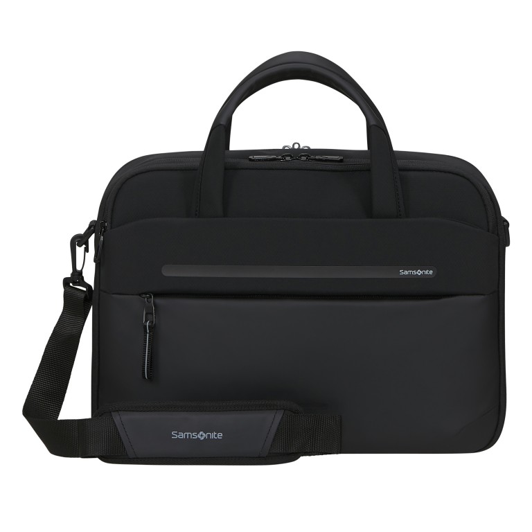 Notebooktasche Moderny Laptop Briefcase 15.6 Zoll Black, Farbe: schwarz, Marke: Samsonite, EAN: 5400520375438, Abmessungen in cm: 40.5x30x12, Bild 1 von 10