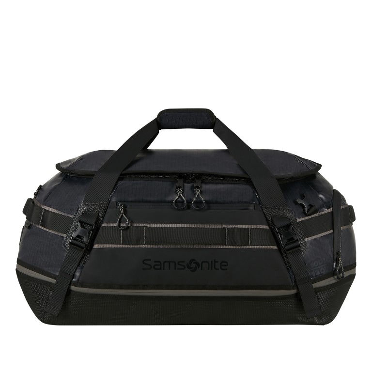 Reisetasche Outtrax Duffle L expandable Slate Black, Farbe: schwarz, Marke: Samsonite, EAN: 5400520386625, Abmessungen in cm: 69x33x43, Bild 1 von 16