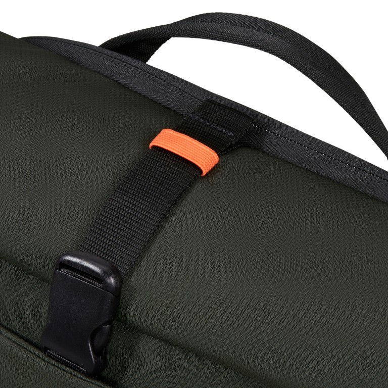 Rucksack Moderny Rolltop Backpack 15.6 Zoll erweiterbar Green, Farbe: grün/oliv, Marke: Samsonite, EAN: 5400520420541, Abmessungen in cm: 29x42x15, Bild 13 von 13