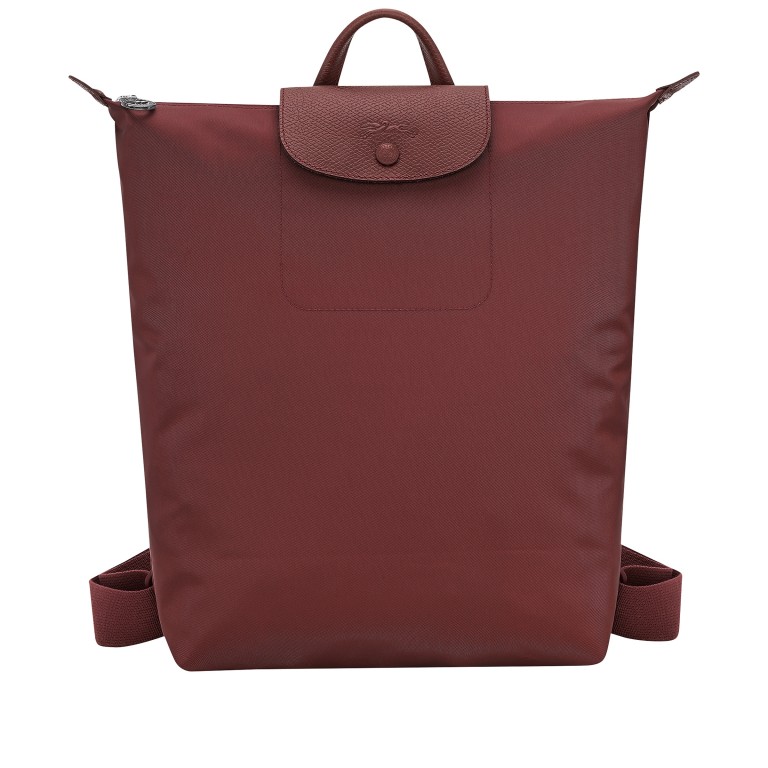 Rucksack Le Pliage One M Bordeaux, Farbe: rot/weinrot, Marke: Longchamp, EAN: 3597922909841, Abmessungen in cm: 26x37x11, Bild 1 von 7