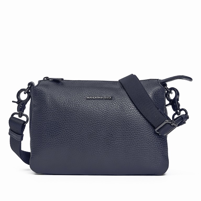 Umhängetasche Mellow Leather FZT82 Dress Blue, Farbe: blau/petrol, Marke: Mandarina Duck, EAN: 8032803787446, Abmessungen in cm: 23x15.5x5, Bild 1 von 6