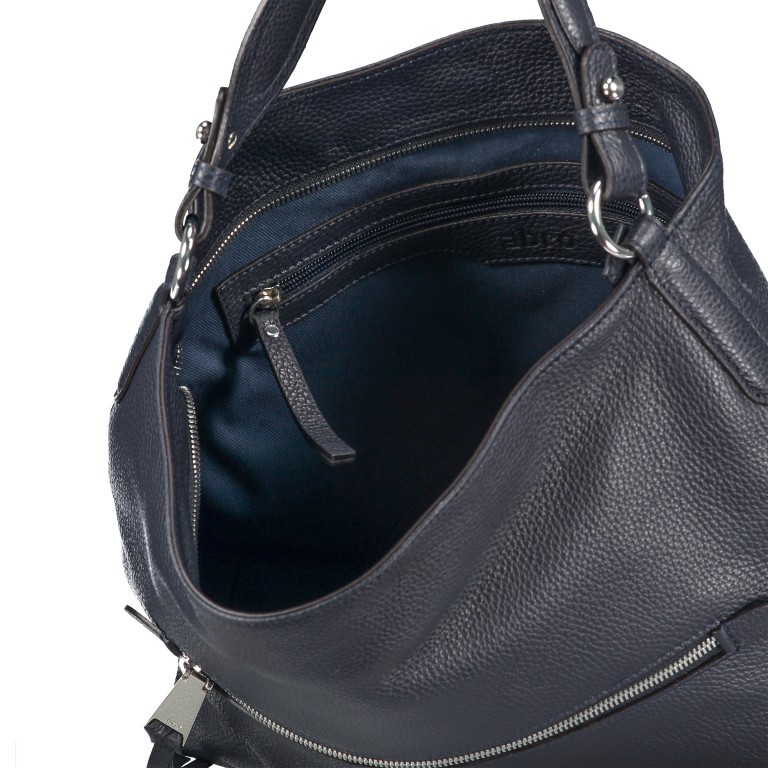 Tasche Adria Black Nickel, Farbe: schwarz, Marke: Abro, EAN: 4061724058209, Abmessungen in cm: 32x30x12, Bild 8 von 10