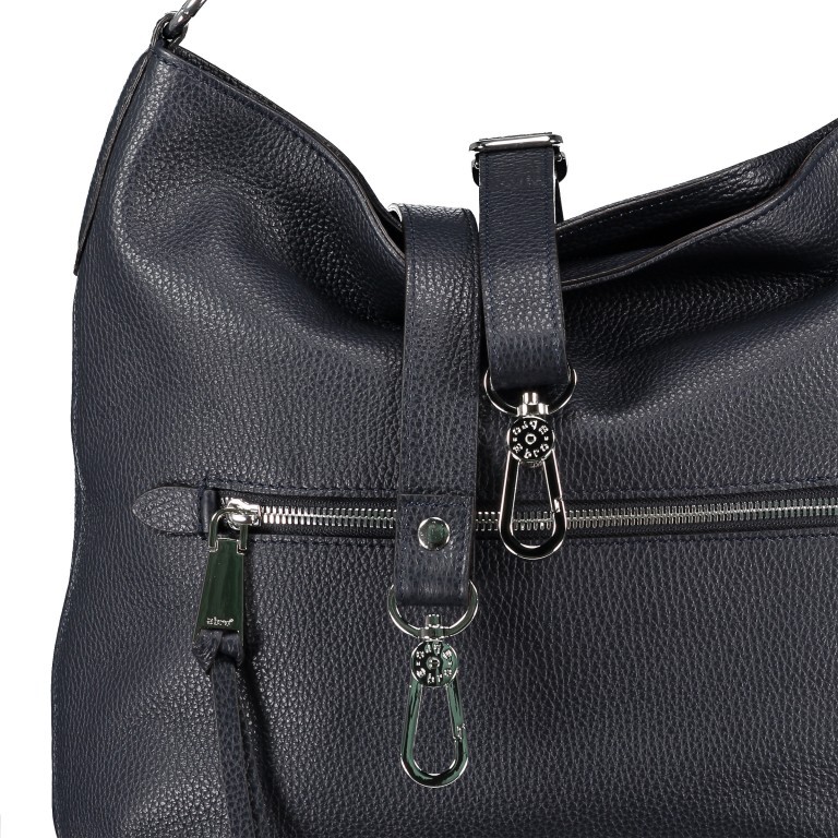 Tasche Adria Black Nickel, Farbe: schwarz, Marke: Abro, EAN: 4061724058209, Abmessungen in cm: 32x30x12, Bild 10 von 10