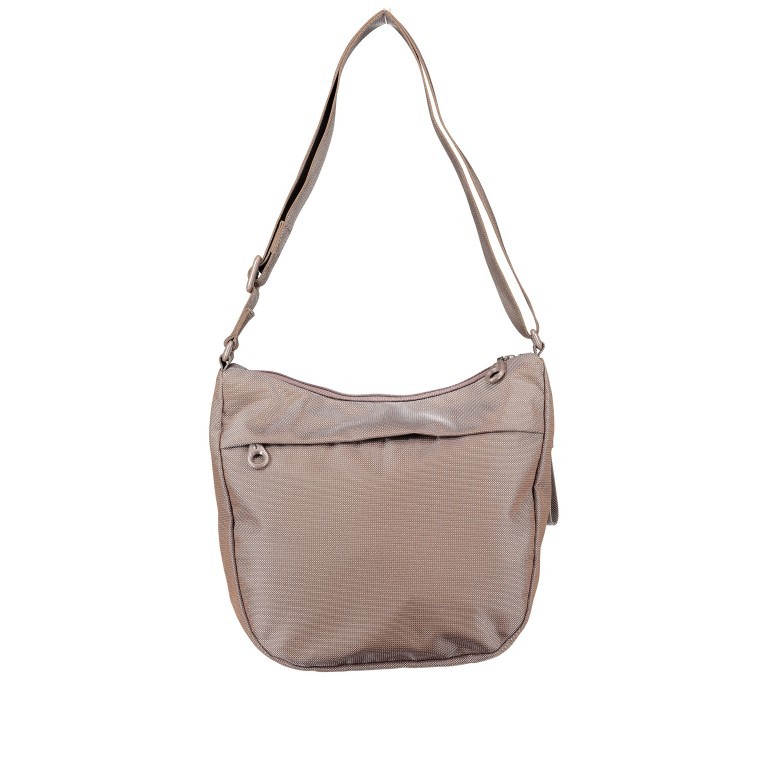 Beuteltasche MD20 QMTV1, Farbe: schwarz, grau, blau/petrol, braun, taupe/khaki, grün/oliv, rot/weinrot, rosa/pink, gelb, beige, weiß, Marke: Mandarina Duck, Abmessungen in cm: 29x27x10.5, Bild 3 von 6