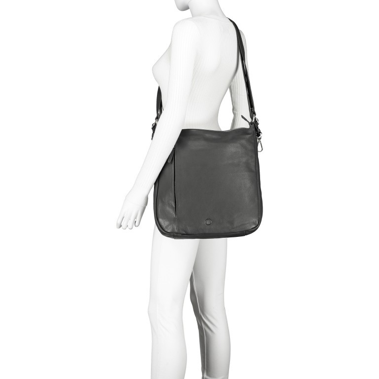 Beuteltasche / Rucksack Milano, Marke: Hausfelder Manufaktur, Abmessungen in cm: 32x35x5, Bild 8 von 9