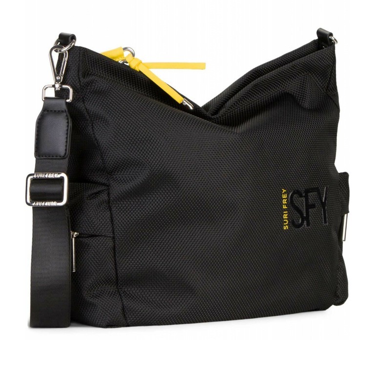 Beuteltasche Marry 18012, Farbe: schwarz, grau, blau/petrol, braun, taupe/khaki, grün/oliv, rosa/pink, orange, beige, Marke: Suri Frey, Abmessungen in cm: 33x28x16, Bild 2 von 9