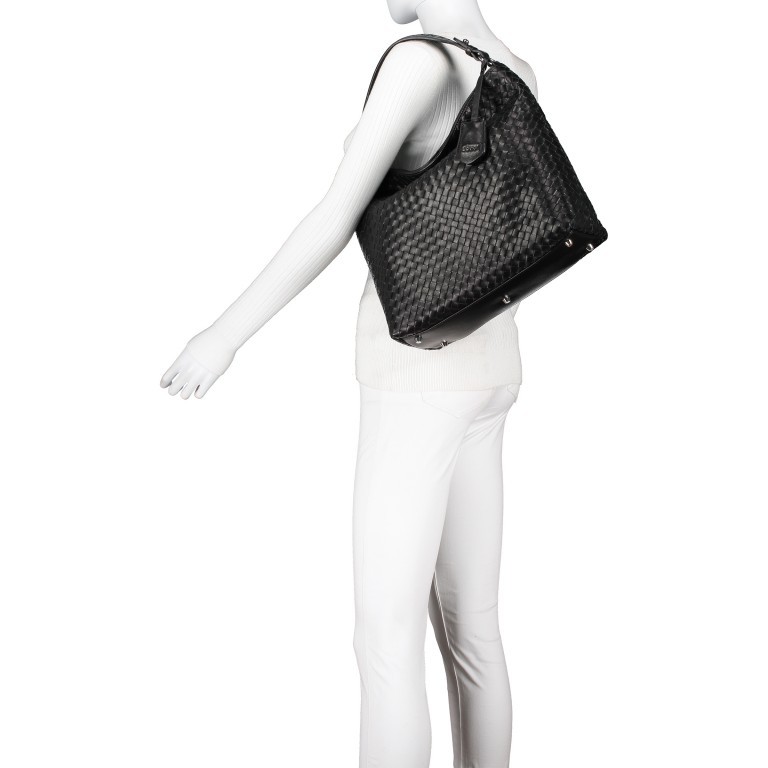 Tasche Elvi Small Taupe, Farbe: taupe/khaki, Marke: Abro, EAN: 4061724492010, Abmessungen in cm: 32x29x12, Bild 5 von 9