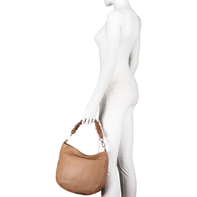 Tasche Lota Camel, Farbe: cognac, Marke: Abro, EAN: 4061724484763, Abmessungen in cm: 30x26x11, Bild 4 von 9