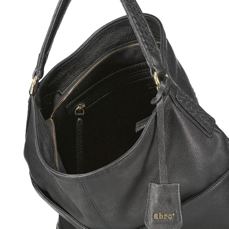 Tasche Dalia Sira Black, Farbe: schwarz, Marke: Abro, EAN: 4061724481922, Abmessungen in cm: 40x33x12, Bild 8 von 9