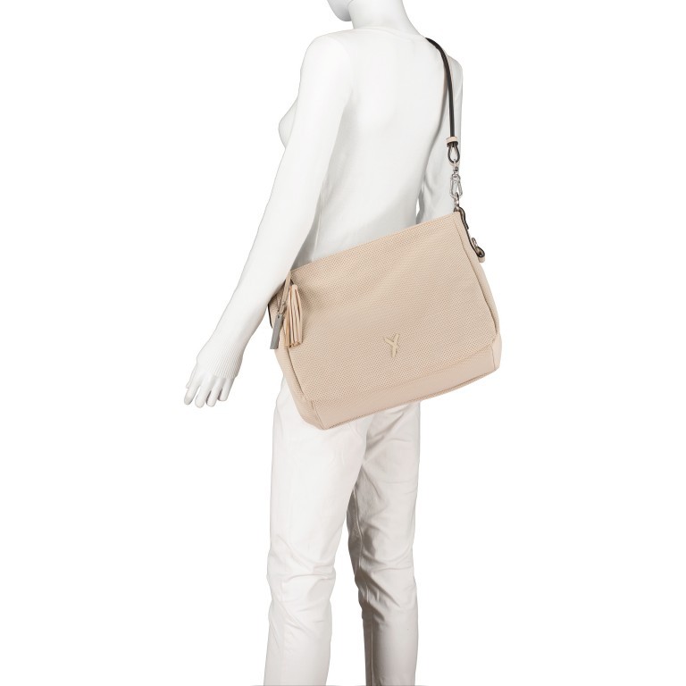 Beuteltasche Romy 12403 Cream, Farbe: beige, Marke: Suri Frey, EAN: 4056185132414, Abmessungen in cm: 33x20x15, Bild 7 von 10