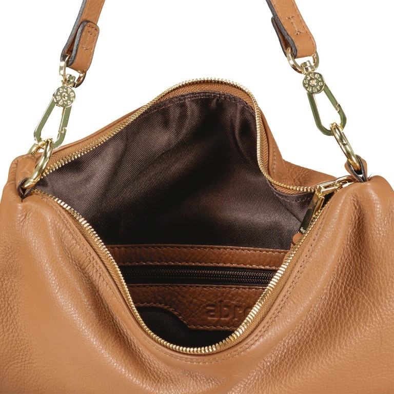 Beuteltasche Dalia Erna S Caramel Cognac, Farbe: cognac, Marke: Abro, EAN: 4061724773287, Abmessungen in cm: 21x16x5, Bild 7 von 7