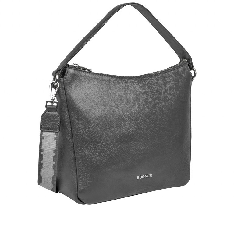 Beuteltasche Andermatt Marie Dark Grey, Farbe: grau, Marke: Bogner, EAN: 4048835080381, Abmessungen in cm: 30x30x11, Bild 2 von 9